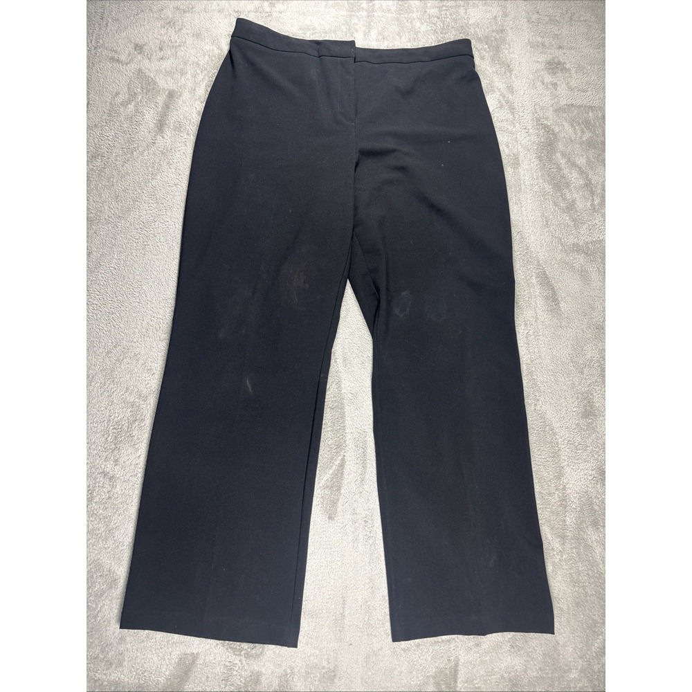Croft & Barrow Men's Black Dress Pants Size 14 Short Stretch